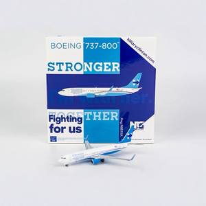 Modelo de Avión de la Campaña Electoral de Hillary 2016 de Xtra Airways, B737-800 N881XA, Escala 1/400 - Product Image 1