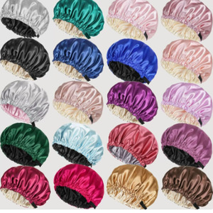Gorro de <span class=keywords><strong>Ducha</strong></span> de Seda Elástico Ajustable de Doble Capa, Transpirable, de Color Sólido, <span class=keywords><strong>para</strong></span> el Cuidado del Cabello Postparto - Suministros <span class=keywords><strong>para</strong></span> la Salud Ocular - Product Image 4