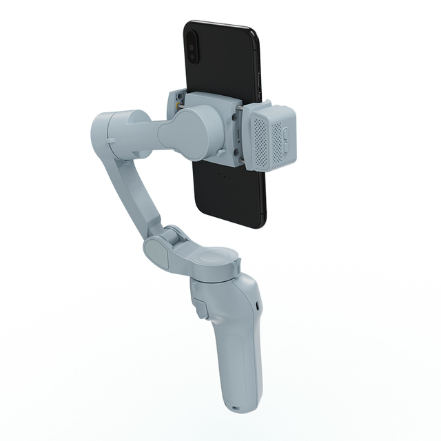 New AI Gimbal Stabilizer Hand Gesture Recognition Foldable Face Tracking 3 Axis Gimbal Phone Camera Selfie Stick With App