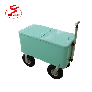 Cubierta de carro enfriador de playa, Enfriador de hielo enrollable, barbacoa, venta al por mayor - Product Image 5