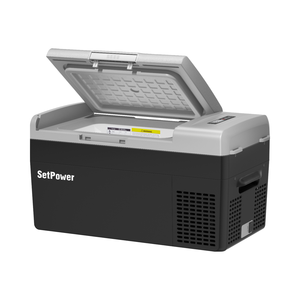 Taşınabilir 25L elektrikli soğutucu buzdolabı RF25 USB 12/24V pil güç App kontrol araba buzdolabı seyahat kamp RV için açık kullanım - Product Image 4