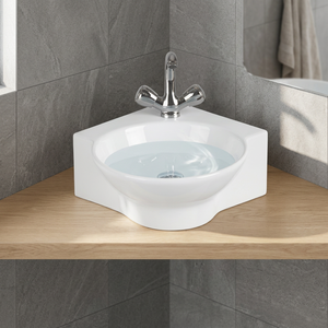 Lavabo de table au design moderne, prix de gros, diverses formes, lavabo en céramique artistique, lavabo à poser sur table - Product Image 1