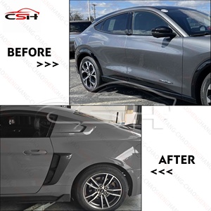 Alerón Lateral Trasero ABS para Ford <span class=keywords><strong>Mustang</strong></span> 2015-2023, Estilo GT350, Panel de Guardabarros - Product Image 2