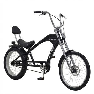 Vélo Cruiser SY pour <span class=keywords><strong>Homme</strong></span> 20 pouces, Style Rétro, Plage, Cadre en Acier, Jantes en Alliage d'Aluminium, Freins V, Monovitesse, Charge 120kg - Product Image 3