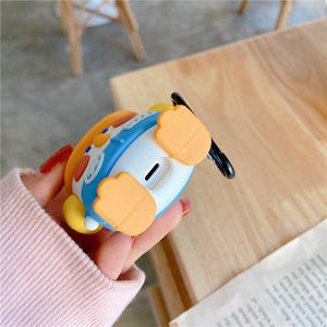 Vente chaude 3D Girly Cartoon Mignon Musique Canard Designers Étuis En Silicone Couverture pour <span class=keywords><strong>Airpods</strong></span> 1/2 pour <span class=keywords><strong>Airpods</strong></span> Pro pour Airpod 3 - Product Image 5