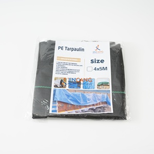 Toile de paillage robuste pour jardin avec trous de plantation - Tapis anti-mauvaises herbes pour aménagement paysager - Product Image 3