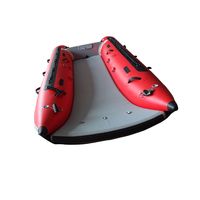 Bateau gonflable en forme de banane Rush Wave pour bateau de pêche gonflable, catamaran gonflable