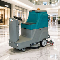 GS660 Nouvelle machine de nettoyage de sols industrielle commerciale, autotractée, électrique, pour extérieur, lustrage et séchage des sols
