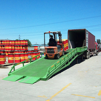 Rampe de chargement mobile portable pour camions, rampe de quai hydraulique pour conteneurs