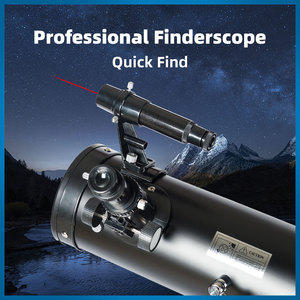 <span class=keywords><strong>Telescopio</strong></span> 76700 con Apertura di 76mm e Lunghezza Focale di 700mm, <span class=keywords><strong>Telescopio</strong></span> Riflettente in Metallo per Osservare Stelle, Luna e Spazio - Product Image 3