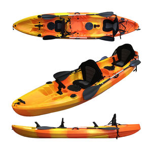 Kayak en tandem rotomoulé famille assis sur le dessus Kayak de pêche 2 personnes 3 personnes à vendre - Product Image 2