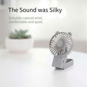 Foldable Usb Rechargeable Portable Pocket Cute Bear Mini Small <b>Table</b> Handheld Hand Held Fan for Outdoor - Product Image 4