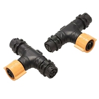 Connecteur rapide étanche pour câble électrique ODM OEM M8 M12 M16 M23 2 3 4 5 6 7 8 broches IP68, assemblage mâle-femelle pour alimentation