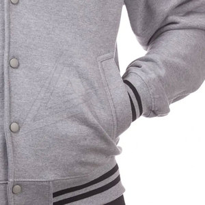 Men's Letterman Winter <b>Jacket</b> Comfortable <b>Lightweight</b> Canvas Windproof Breathable Fleece Stand Collar Pattern Reasonably Priced - Product Image 6