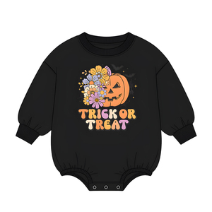 Pigiami coordinati per la famiglia a tema Halloween: pigiama per neonati con stampa zucca, top per mamma, vestiti personalizzati con motivo OEM - Product Image 2