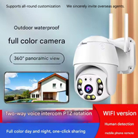 4MP Yiiot kamera keamanan, kamera IP WiFi luar ruangan CCTV rumah murah tahan air tanpa kabel WiFi Video pengawasan jaringan PTZ CMOS
