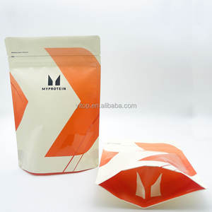 Impreso personalizado 125g 320g 500g 1kg 5lb <span class=keywords><strong>10lb</strong></span> 15lb Polvo aislado de proteína de suero de leche Embalaje Bolsas Mylar bolsa ziplock de plástico para polvo - Product Image 2