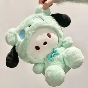 New Cute KT Cat Melody Kuromi Plush Dolls Best Selling Anime Cartoon Figure Plush Toys Kids Girls Gifts