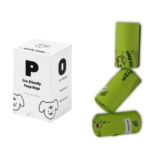 Kit de nettoyage pour animaux de compagnie, fabricant de sacs pour déjections de chats et de chiens, sacs en plastique pour déchets, distributeur de sacs à ordures écologiques - Product Image 1