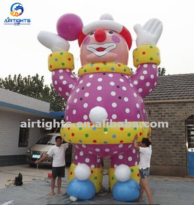 <span class=keywords><strong>Gigante</strong></span> vuelos vuelo payaso inflable durable personalizado inflable de dibujos animados globo de helio para eventos - Product Image 2