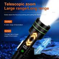 Helius grand projecteur Cob cheval course lampe haute puissance Linterna Rechargeable lanterne blanc Led torche lumière lampe de poche tactique