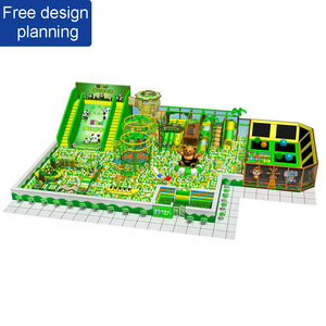 Centre de jeu familial certifié Tuv Équipement de terrain de jeu intérieur personnalisé Naughty Castle pour les enfants de 3 à 15 ans - Product Image 1