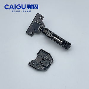 Ferramenta per Mobili Idraulica 35mm in Acciaio Laminato a Freddo, Regolabile 3D, Nera Opaca, con Chiusura Ammortizzata, per Soggiorno Contemporaneo - Product Image 3