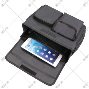Bolsa para scooter eléctrico con portavasos, color negro, bolsa de almacenamiento para scooter eléctrico, cesta frontal para uso general - Product Image 4