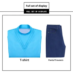 Minecraft <span class=keywords><strong>Live</strong></span> Action Movie cosplay Steve trang phục Polyester unisex cho RPG bệnh viện đồng phục - Product Image 6