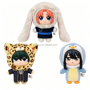 100% Originale Playful Mart <span class=keywords><strong>Gintama</strong></span> Beast House Blind Box Peluche con Faccia in Vinile Bambola <span class=keywords><strong>Anime</strong></span> da Collezione Portachiavi Ciondolo per Borsa - Product Image 5