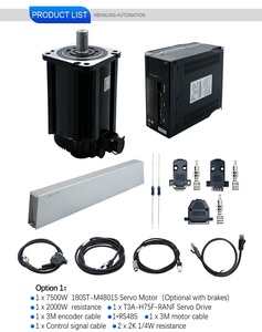 180ST-M48015 Motor Kit 1500RPM 380V 180ST M48015 48NM 7.5KW Motor With <b>Drive</b> T3A RS485 - Product Image 4