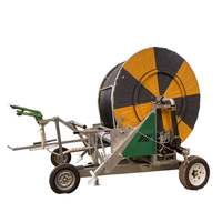 Máquina de Riego con Carrete de Manguera Impulsada por Turbina 2026, Irrigador de Carrete de Alta Eficiencia, Cabrestante de Agua Automático para Riego de Cultivos Agrícolas