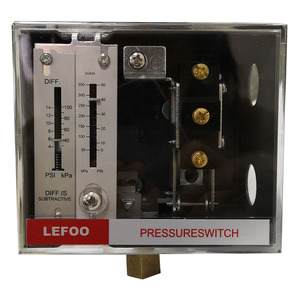 LEFOO LF56 <span class=keywords><strong>dwyer</strong></span> 代替蒸気圧力制御スイッチ、ボイラー圧力コントローラ差圧調整可能な - Product Image 6