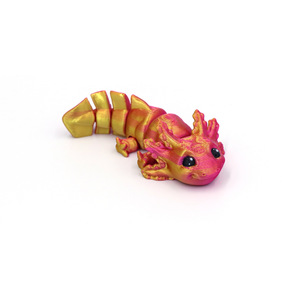 Vente flash : Jouet Axolotl, salamandre, jouet imprimé en 3D, modèle articulé de salamandre géante <span class=keywords><strong>Jack</strong></span> Purcell - Product Image 6