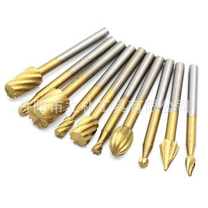 Carbide Tipped Router Bits 1/8 In Straight Shank Woodworking Milling Cutter Bright Uncoated - Product Image 3