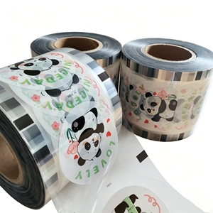 [Rouleau de film de masquage CPP de qualité alimentaire] Impression personnalisée |   Film haute transparence résistant à l'humidité pour gobelets de lait et de jus de bubble tea - Product Image 4