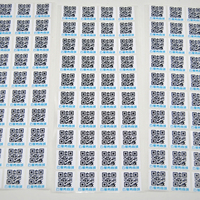 Adhésif personnalisé Aléatoire Variable Données QR Code Sérialiser Séquentiel Qr Code Série Code Barres Anti-contrefaçon étiquette autocollant