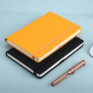 manufacture notebooks OEM Custom hardcover leather journal office school supplies notebook
