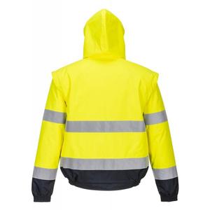 PORTWEST-Veste jaune 2-en-1 haute visibilité C468YERL-EAN 5036108249381 HI-VIS WORKWEAR - Product Image 2
