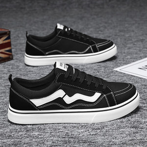 Chaussures pour hommes 2026 Nouveauté Toile Respirante Été Décontractées Basses à Lacets Baskets Tendance Jeunesse Sport Semelle Extérieure en Caoutchouc - Product Image 2