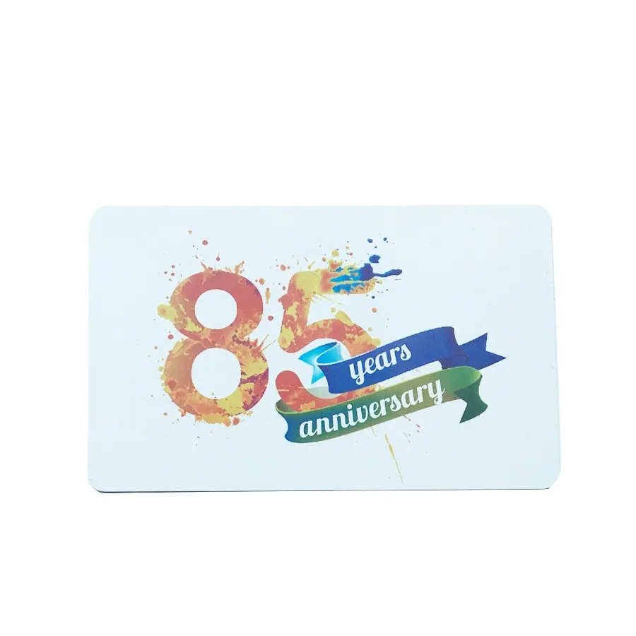 Low price promotion PVC gift card with quality printing