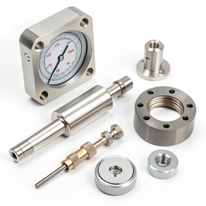 Composants usinés en aluminium et acier inoxydable CNC OEM, usine certifiée ISO9001, service de fraisage industriel de précision - Product Image 4