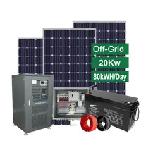 5kw نظام الطاقة الشمسية المنزل 10kw خارج الشبكة 20kw الشمسية نظام خارج الشبكة