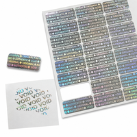 Étiquette de sécurité anti-effraction magnétique de qualité industrielle avec adhésif imperméable pour l'inventaire des entrepôts