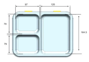 Stainless Steel Bento Box for Kids Leak-Proof Silicone Lid Compartments Dishwasher Safe Heatable Lunch Box Lunch Container - Product Image 6