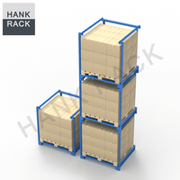 Stockage en entrepôt, support empilable de palette