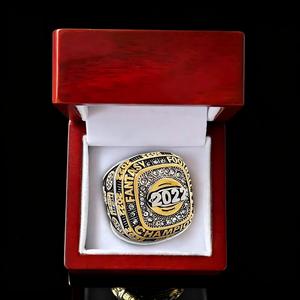 Anillo de Aleación de Moda Europea y Americana, Colección Conmemorativa para Fanáticos del Campeonato de Fútbol de Fantasía <span class=keywords><strong>2022</strong></span>, Venta al Por Mayor - Product Image 4