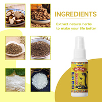 Spray Penetrante Herbal Tibetano de Etiqueta Privada para Dolor de Huesos, Escorpiones y Serpientes, 60ml, Alivio para Hematomas, Reumatismo y Lumbago, Exportador Certificado