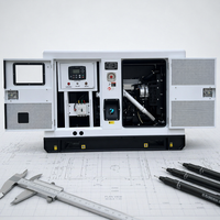 Générateur Diesel 250 kVA Insonorisé, Électrique, Énergie Alternative, Genset 50Hz 60Hz Super Silencieux, Électricité 250 kVA 200 kW