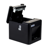 Printer USB termal 80MM murah, mesin Printer dengan pemotong otomatis, Printer dapur POS